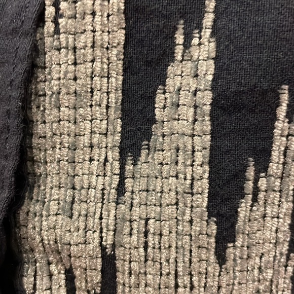 NWOT! Anthropologie navy pilcro Romy aztek boho shirt - Picture 8 of 8